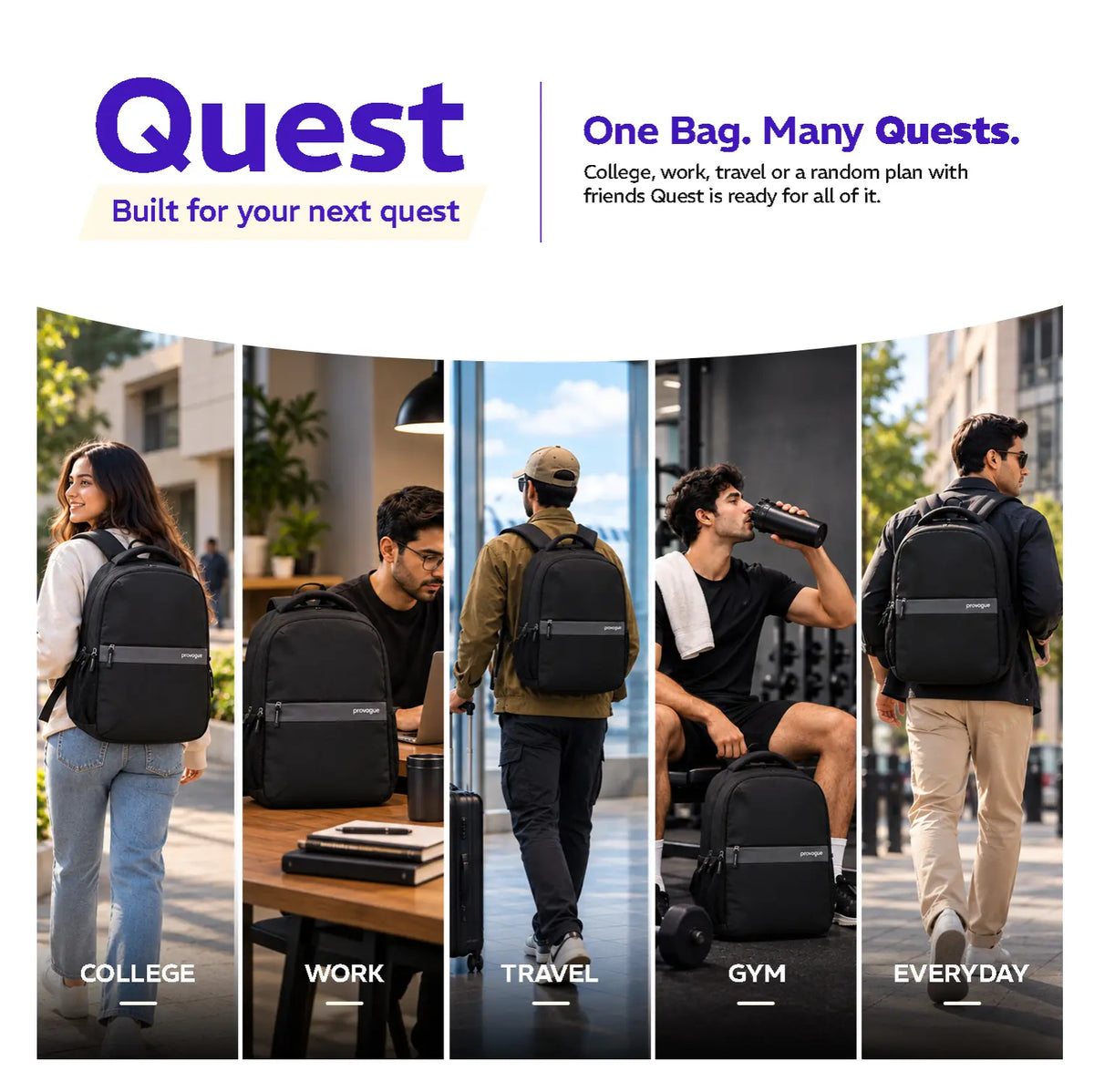 Provogue QUEST 20L Everyday Backpack