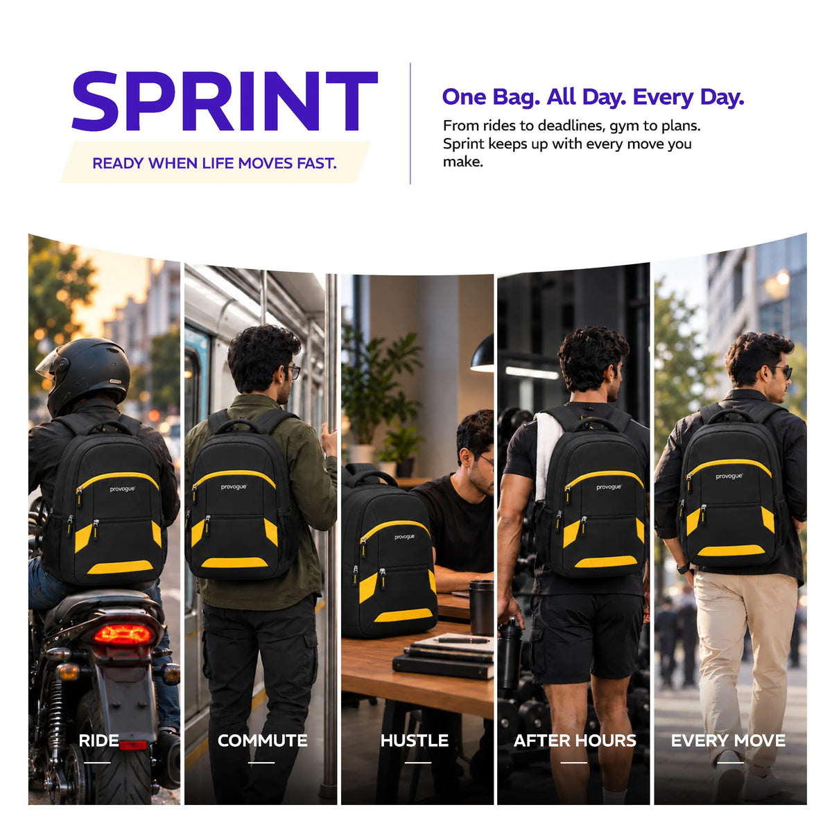 Provogue SPRINT 30L Everyday Backpack