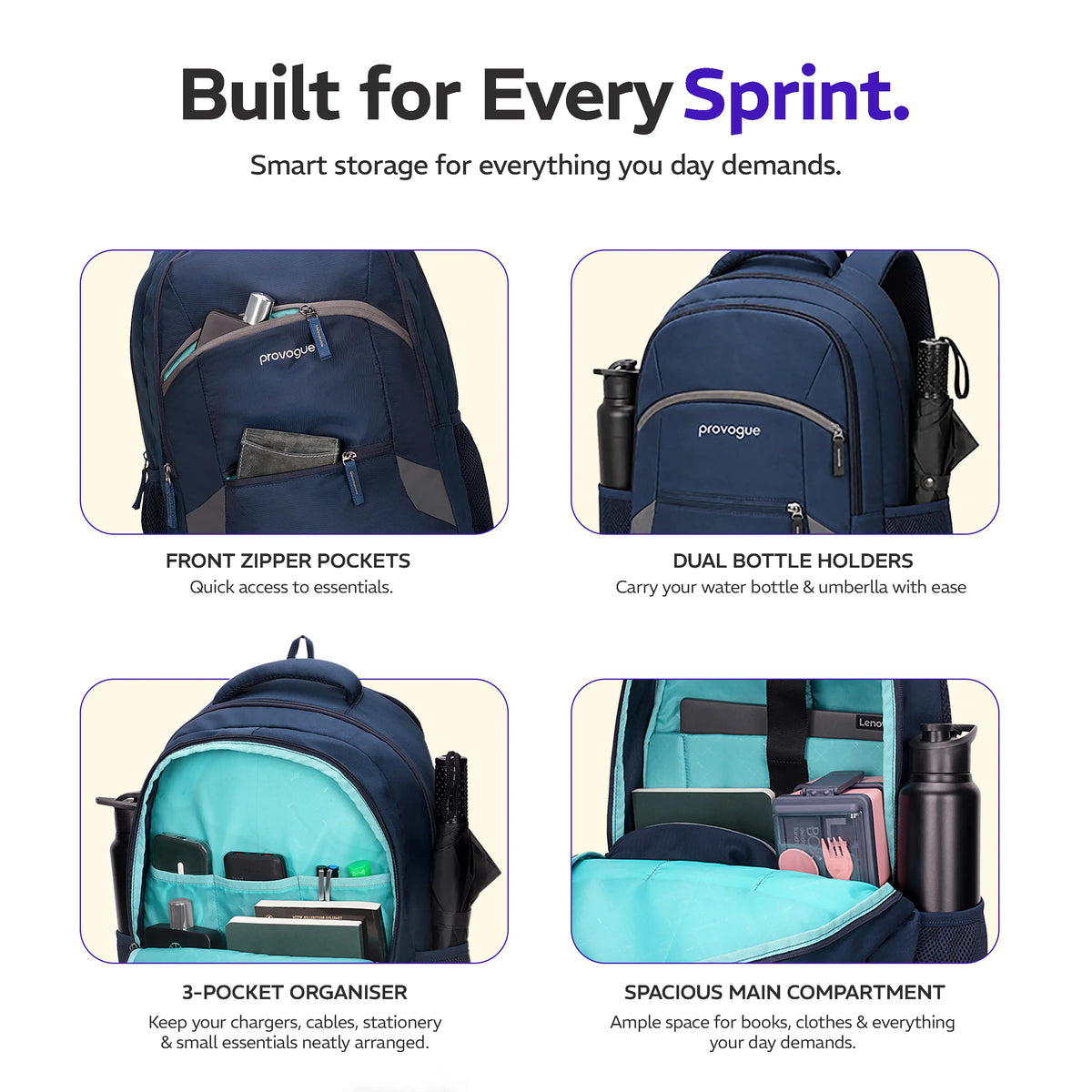 Provogue SPRINT 30L Everyday Backpack