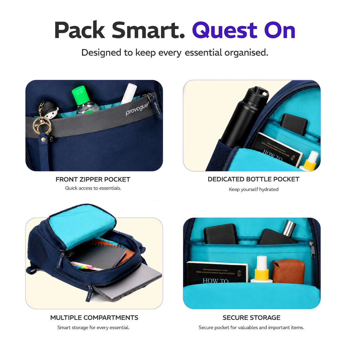 Provogue QUEST 20L Everyday Backpack