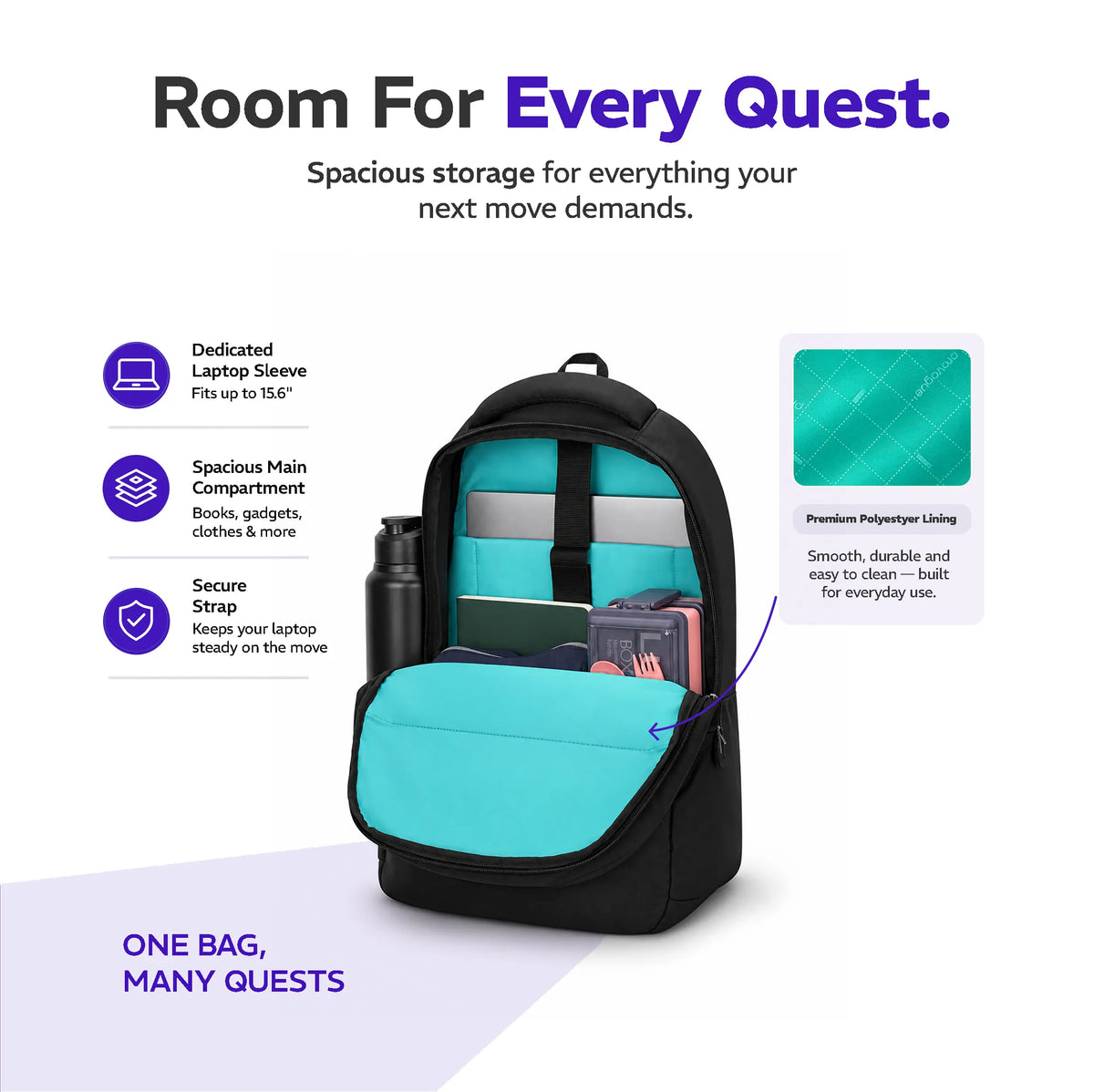 Provogue QUEST 20L Everyday Backpack