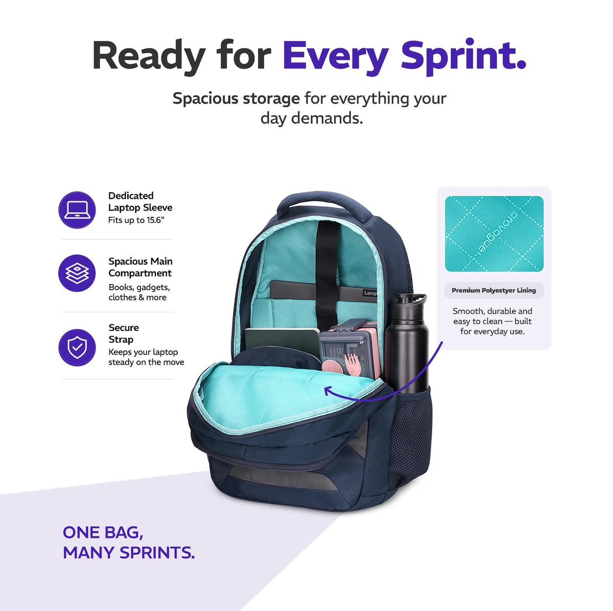 Provogue SPRINT 30L Everyday Backpack