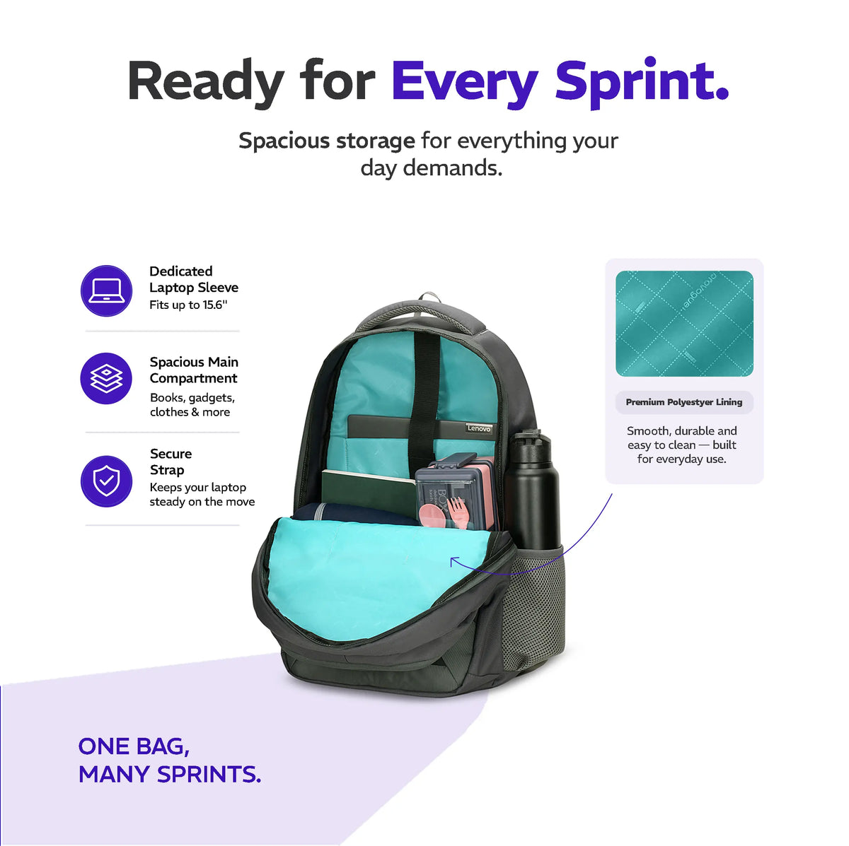 Provogue SPRINT 30L Everyday Backpack