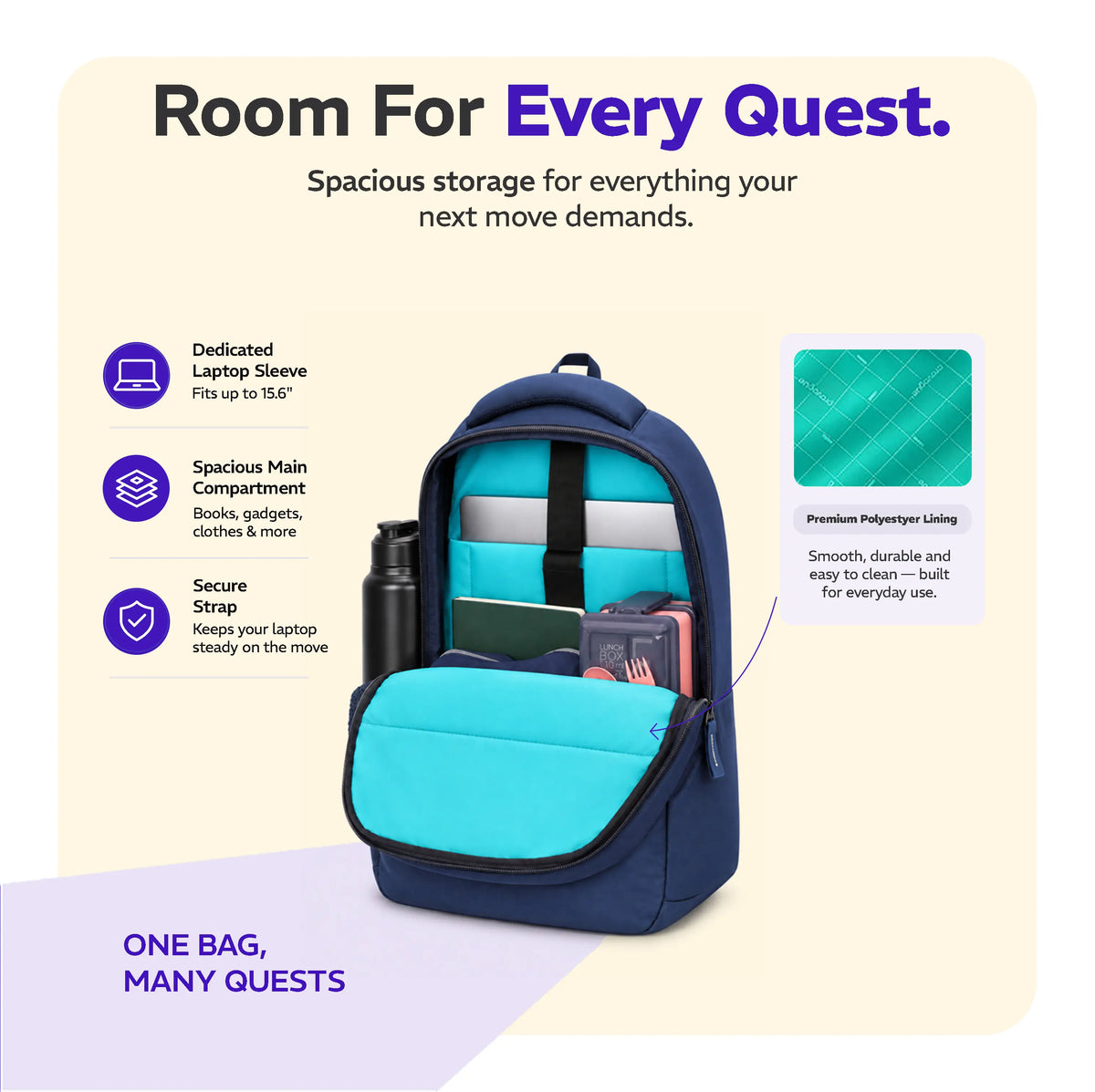 Provogue QUEST 20L Everyday Backpack
