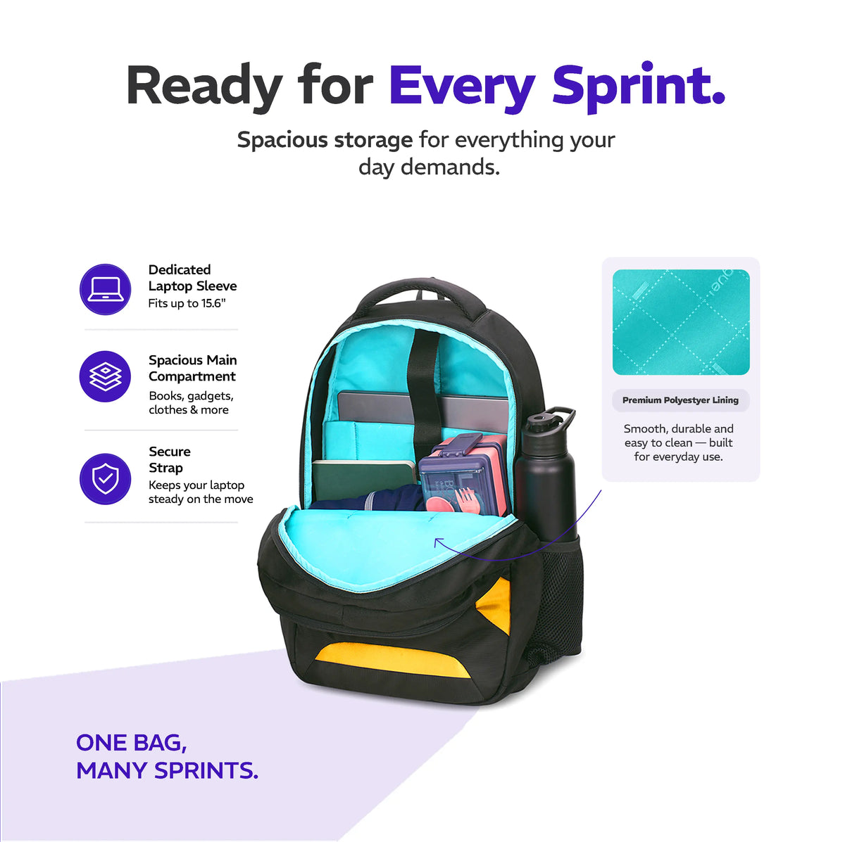 Provogue SPRINT 30L Everyday Backpack