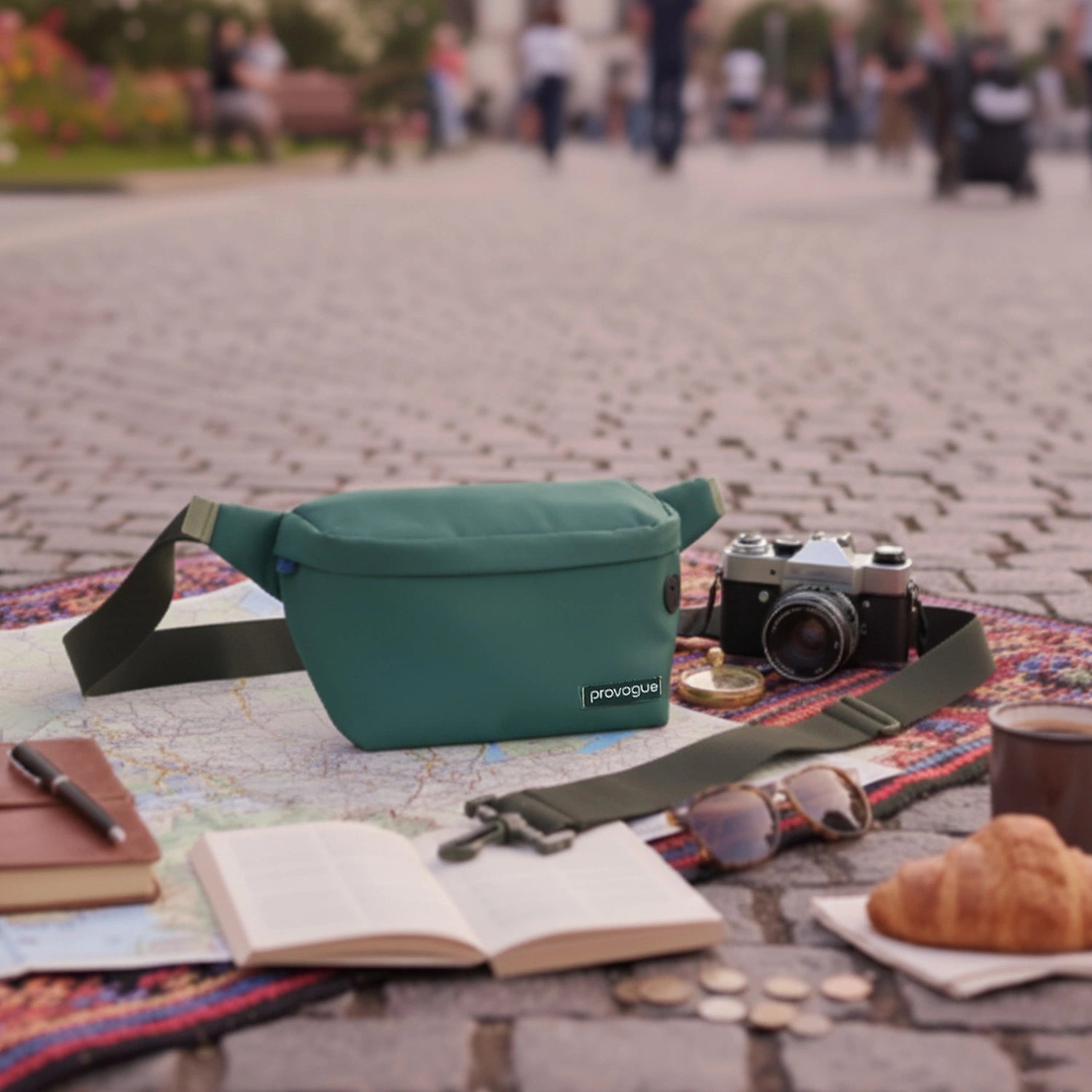 Nomad Waist Pouch Sage Green