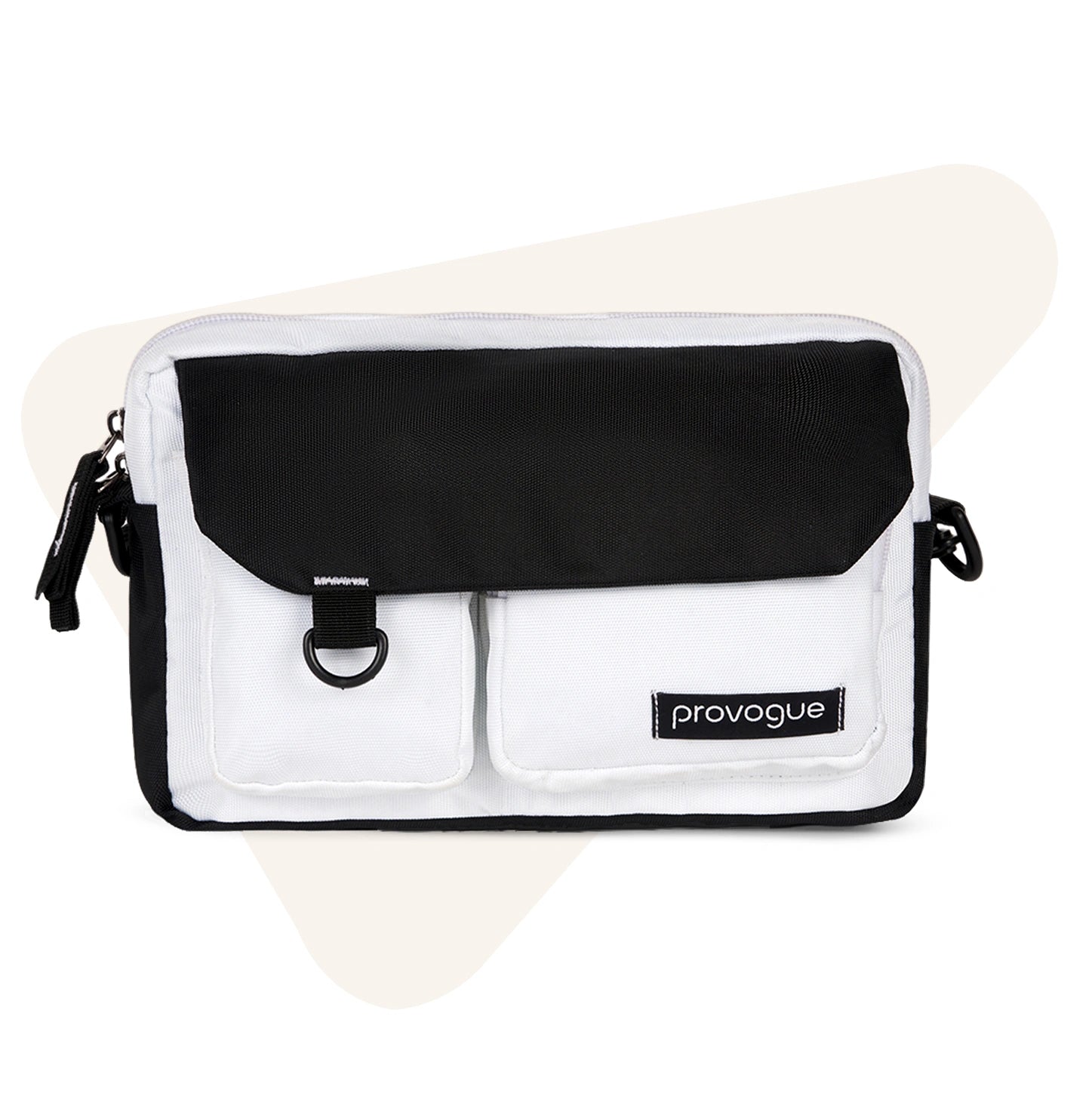 Flux Crossbody Sling Bag Stone White