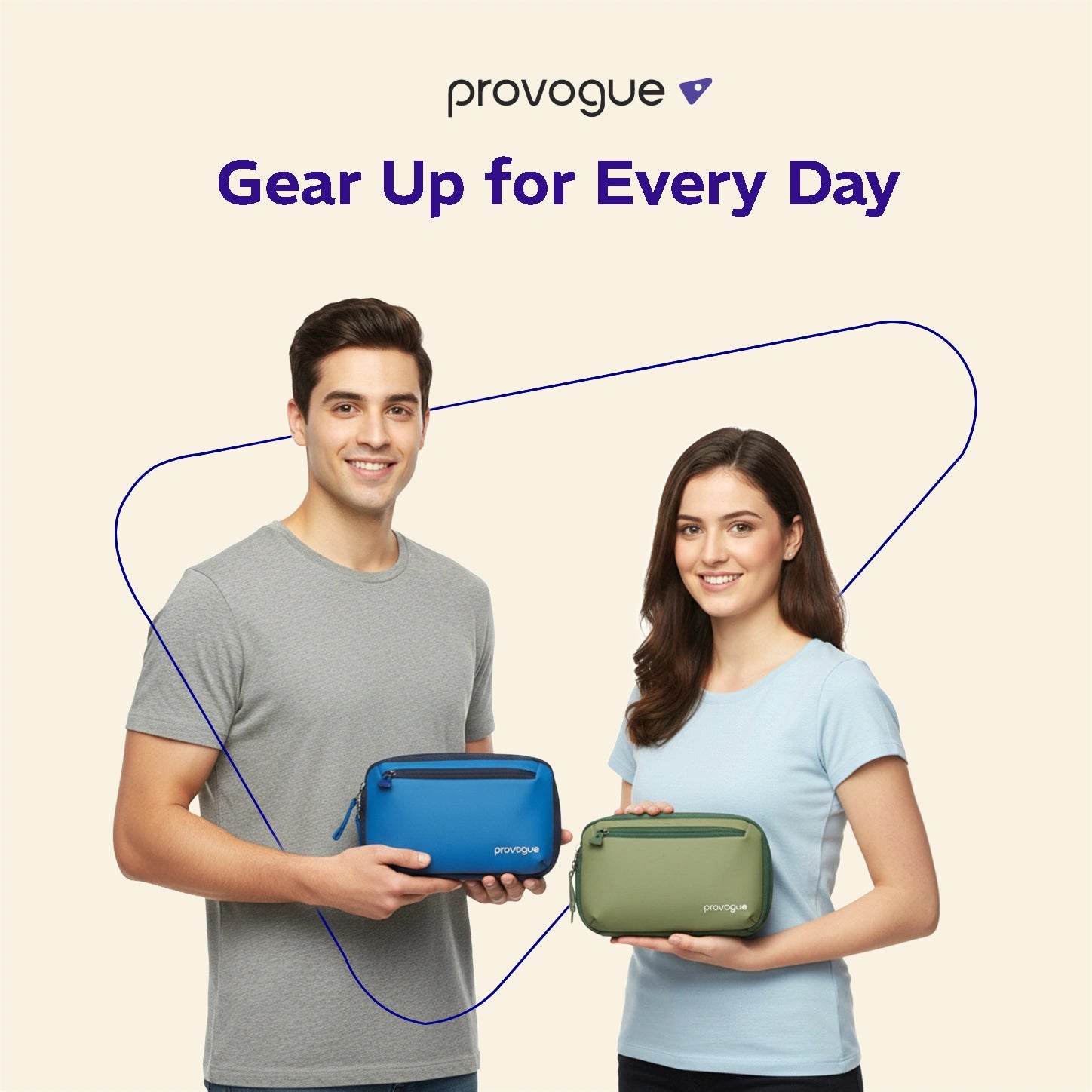 Vault Tech Organiser Pouch Sage Green