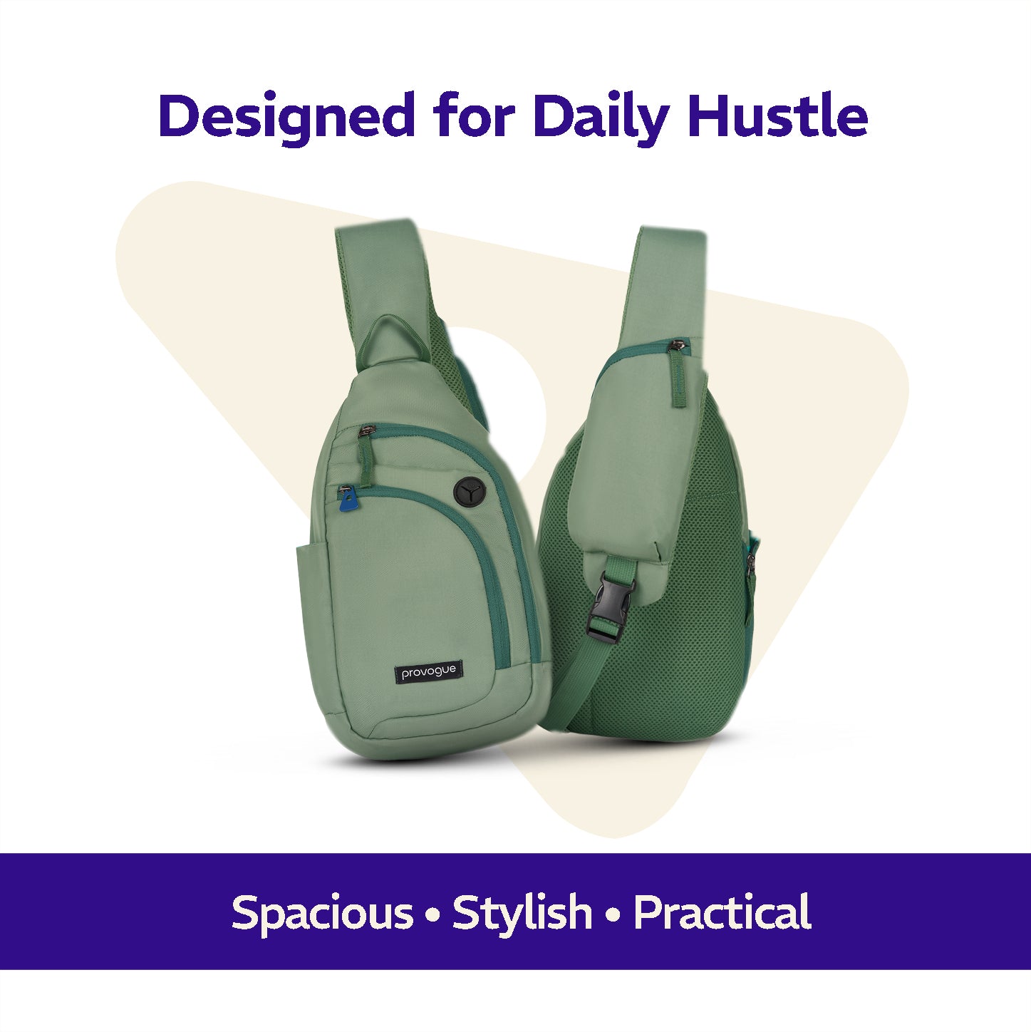 Bolt Crossbody Bag Sage Green