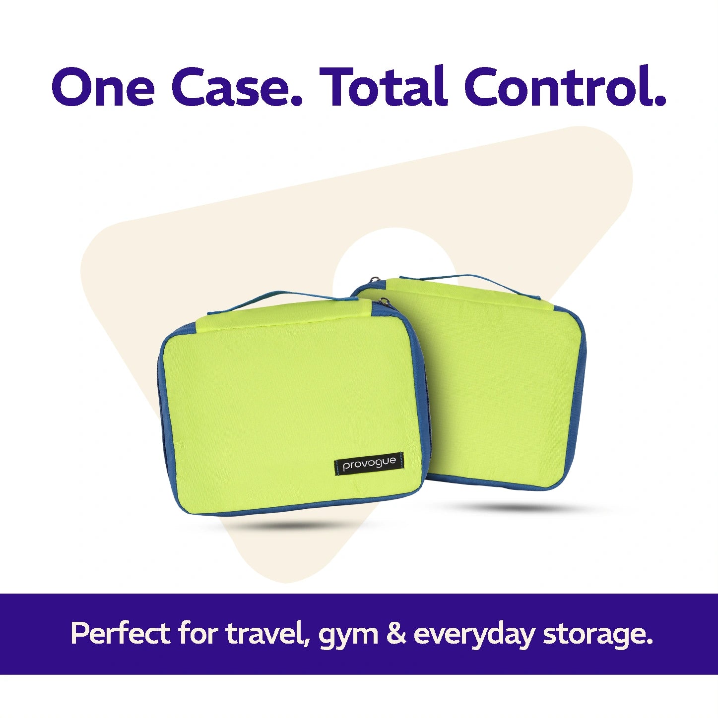 Nest Toiletry Bag  Glow Lime