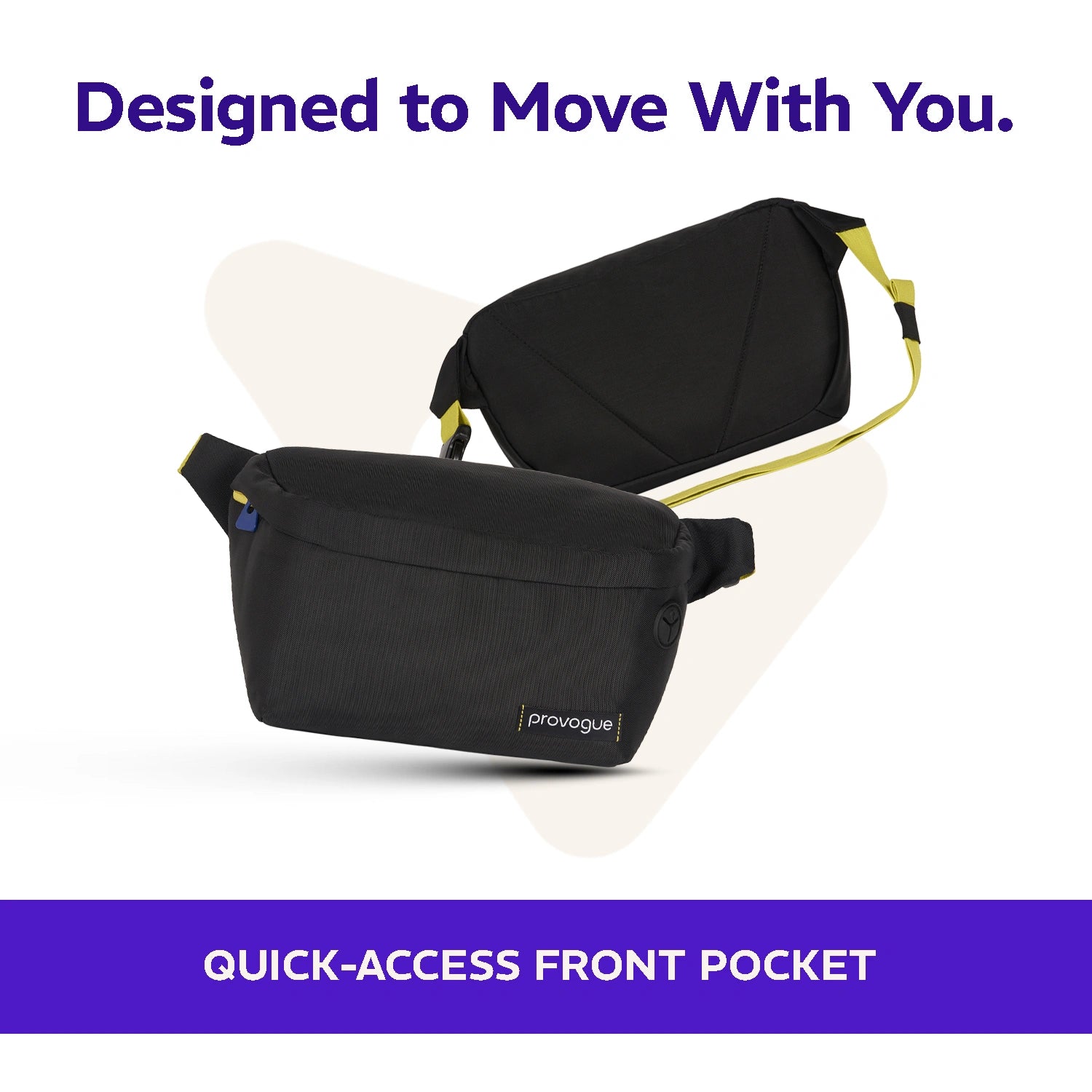 Nomad Waist Pouch  Midnight Black