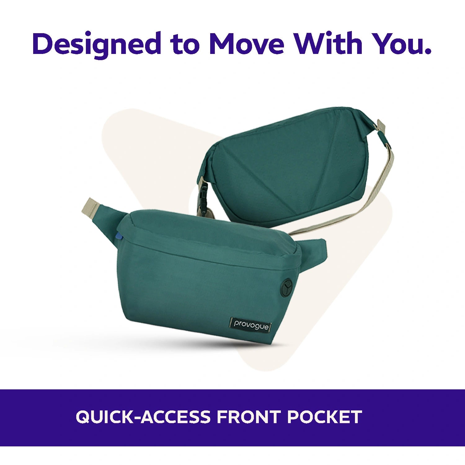 Nomad Waist Pouch Sage Green