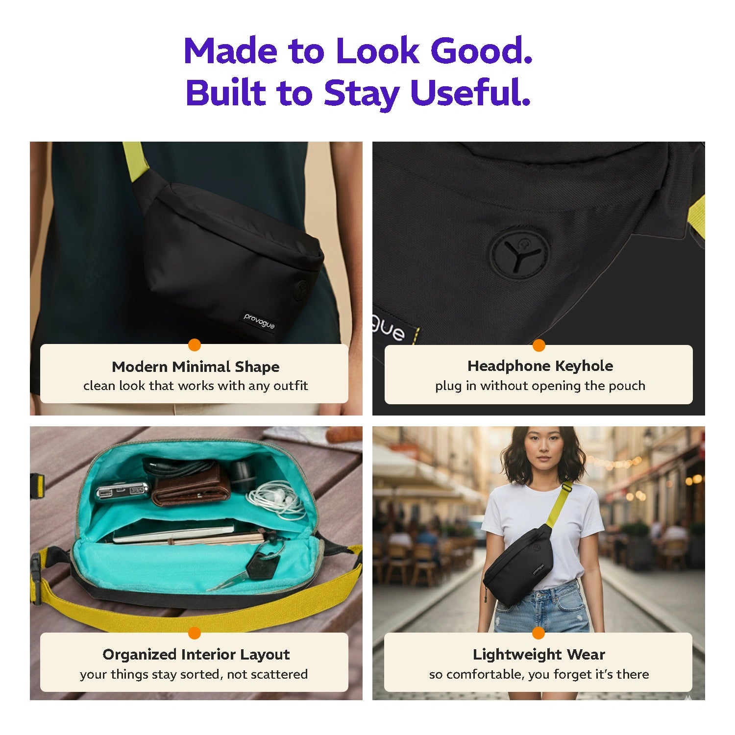 Nomad Waist Pouch  Midnight Black