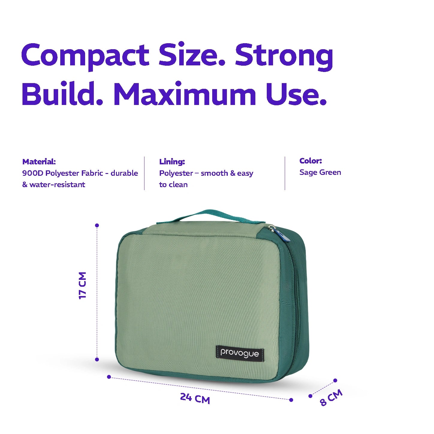 Nest Toiletry Bag Sage Green