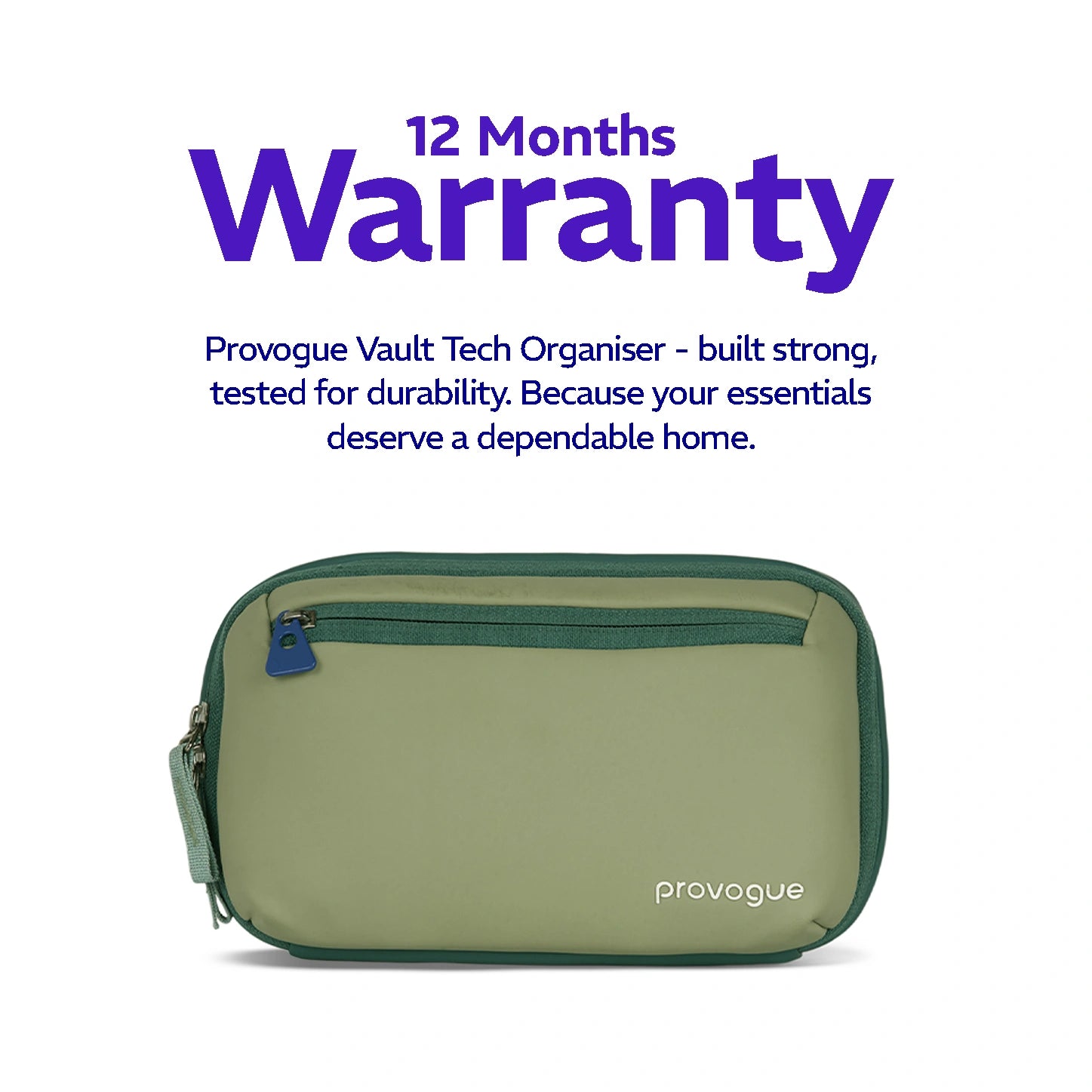 Vault Tech Organiser Pouch Sage Green