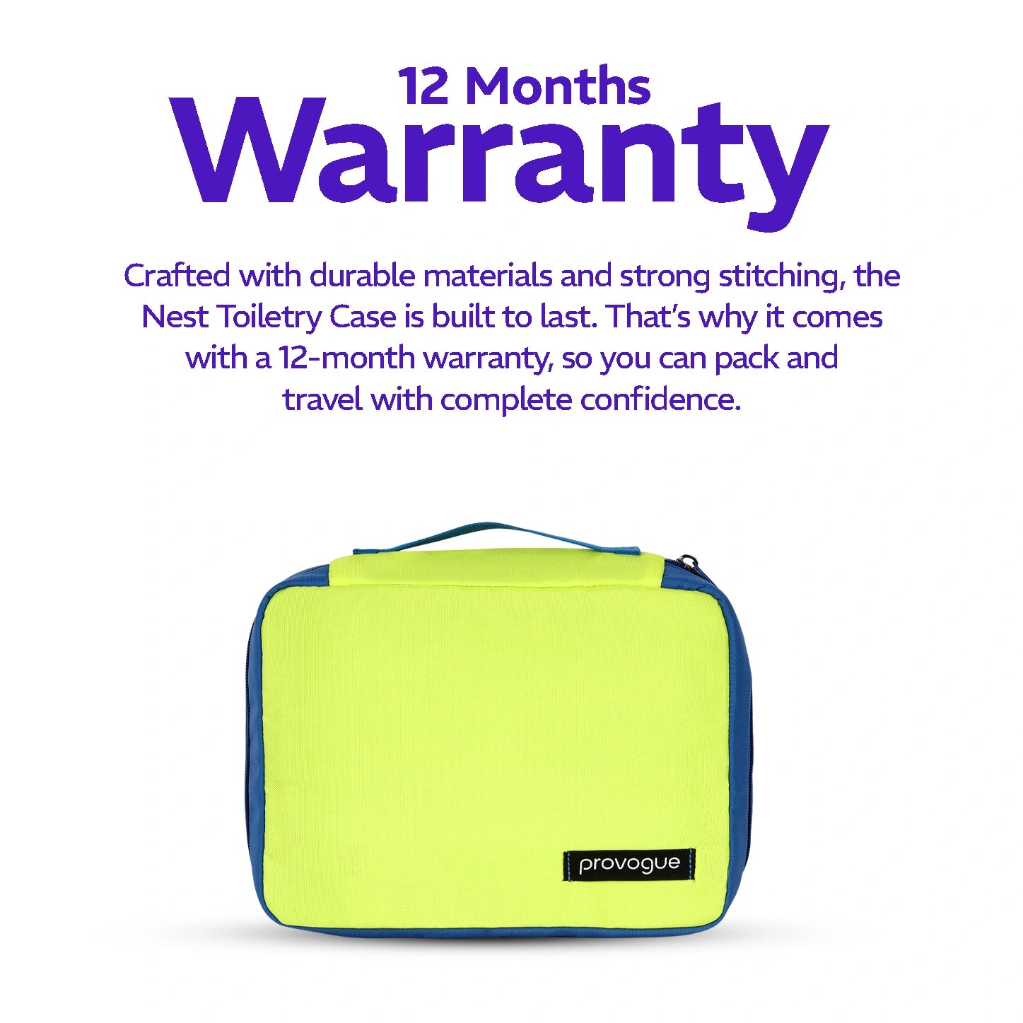 Nest Toiletry Bag  Glow Lime