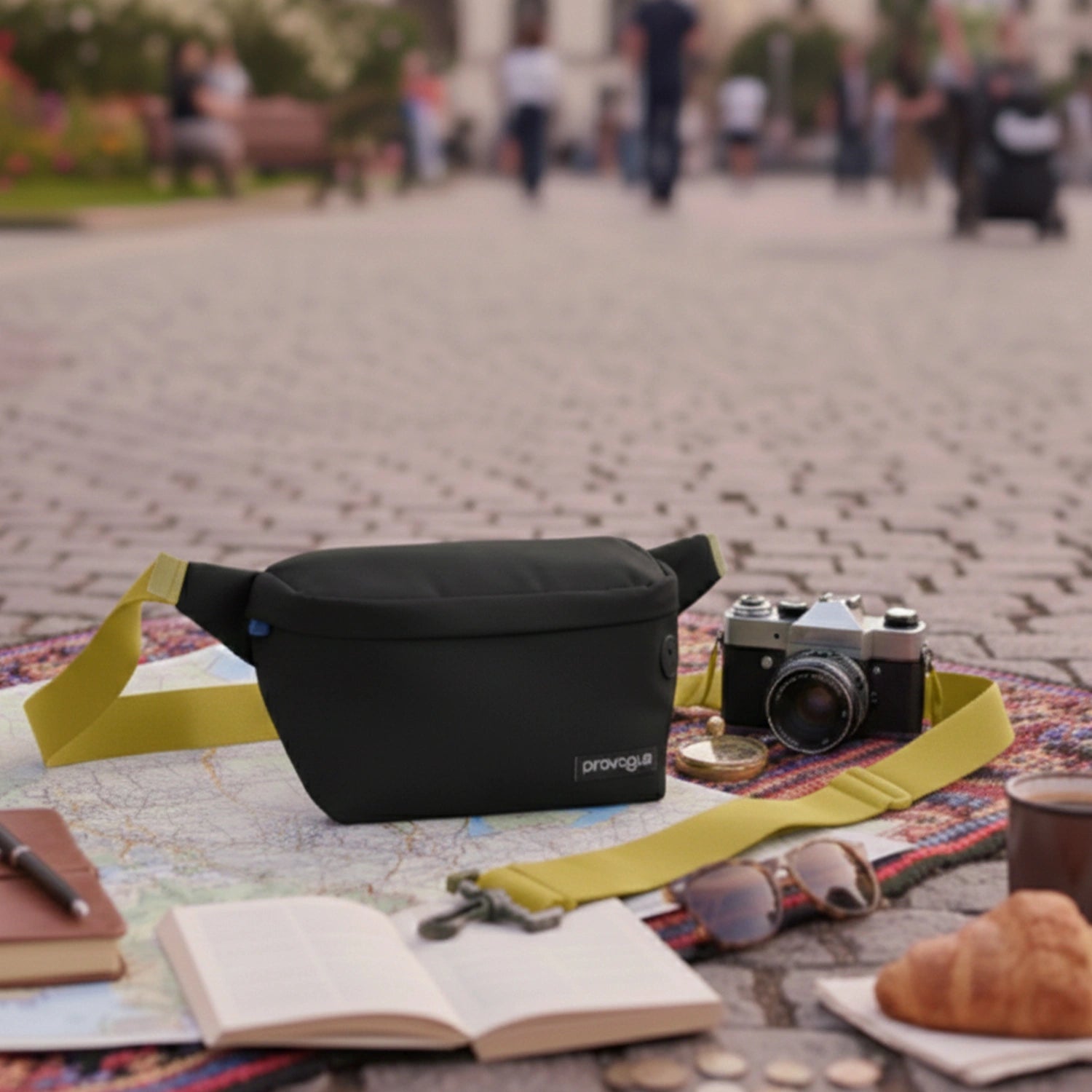 Nomad Waist Pouch  Midnight Black