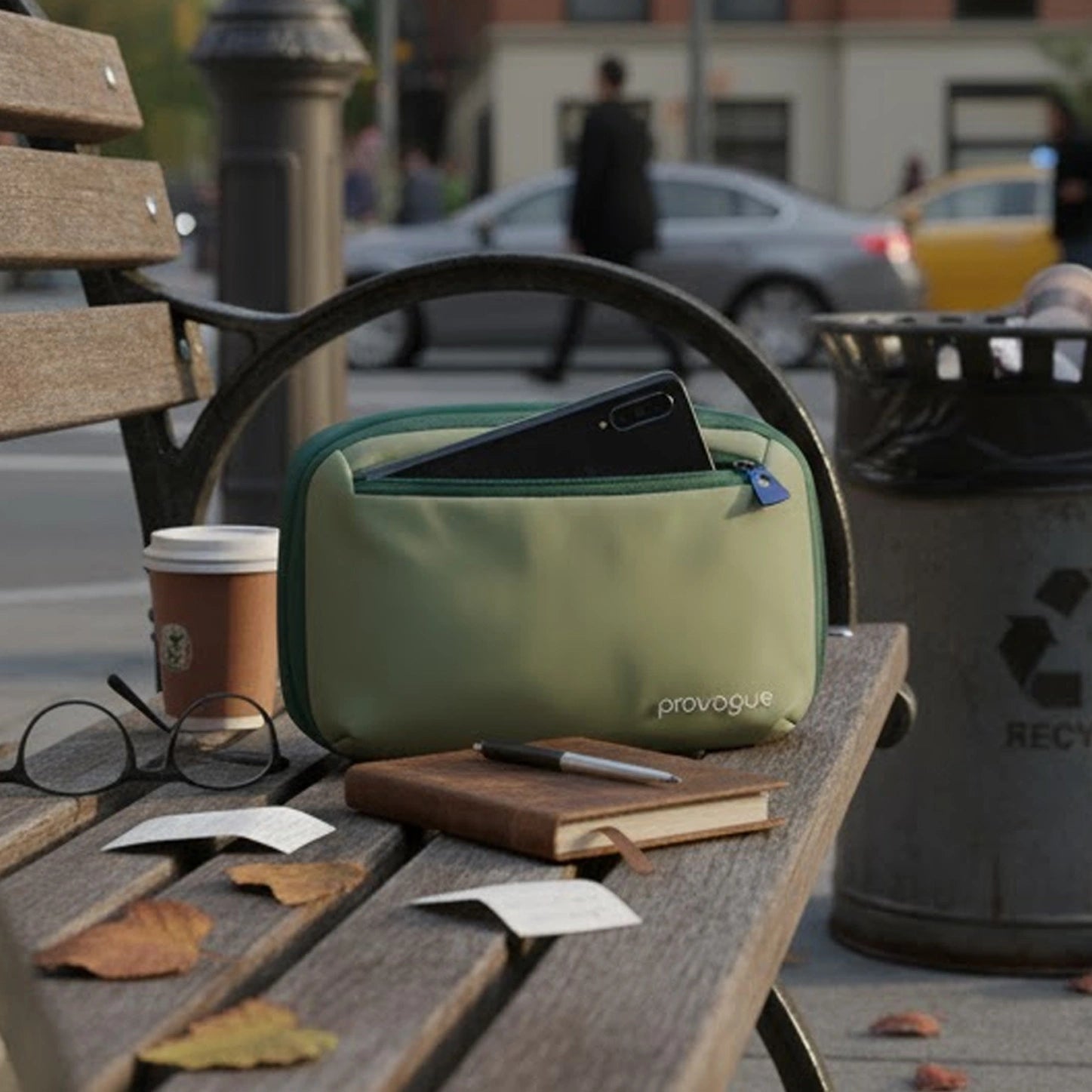 Vault Tech Organiser Pouch Sage Green