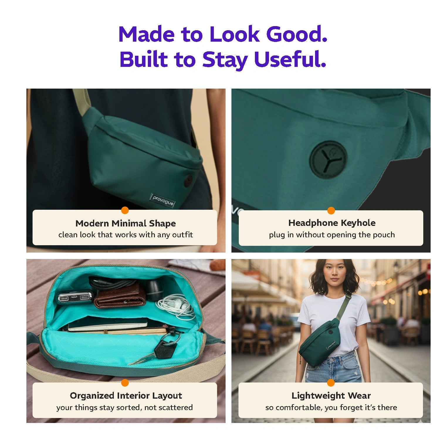 Nomad Waist Pouch Sage Green