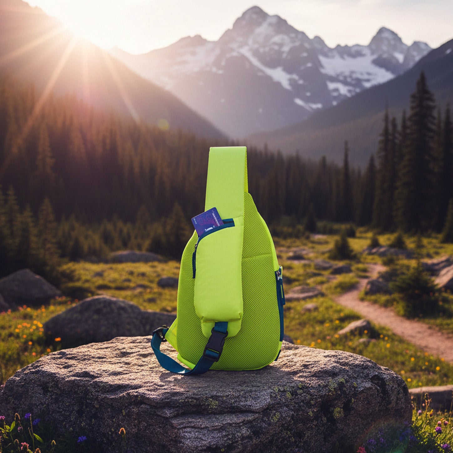 Bolt Crossbody Bag Glow Lime