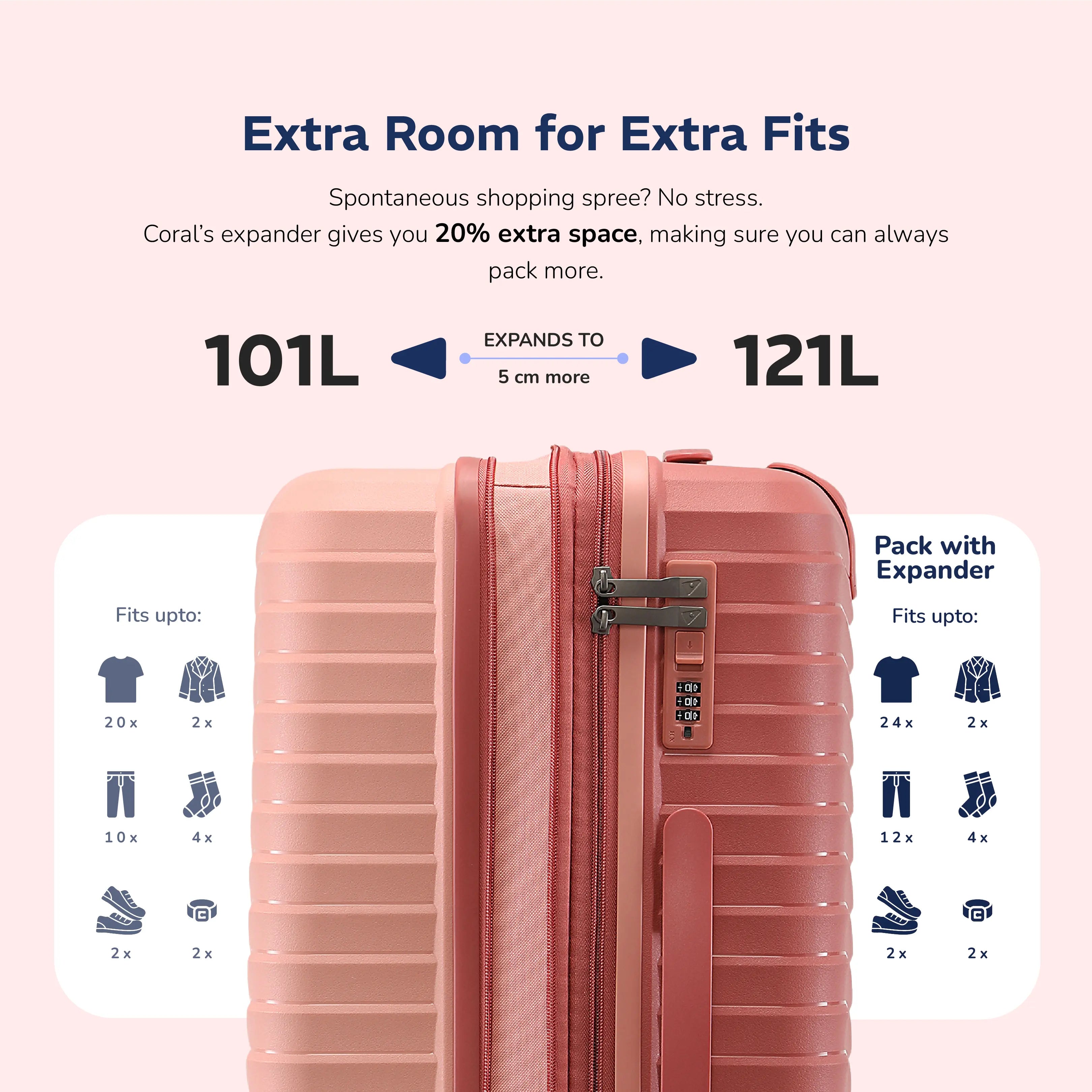 Provogue Coral set of 3 (Small, Medium and Large)