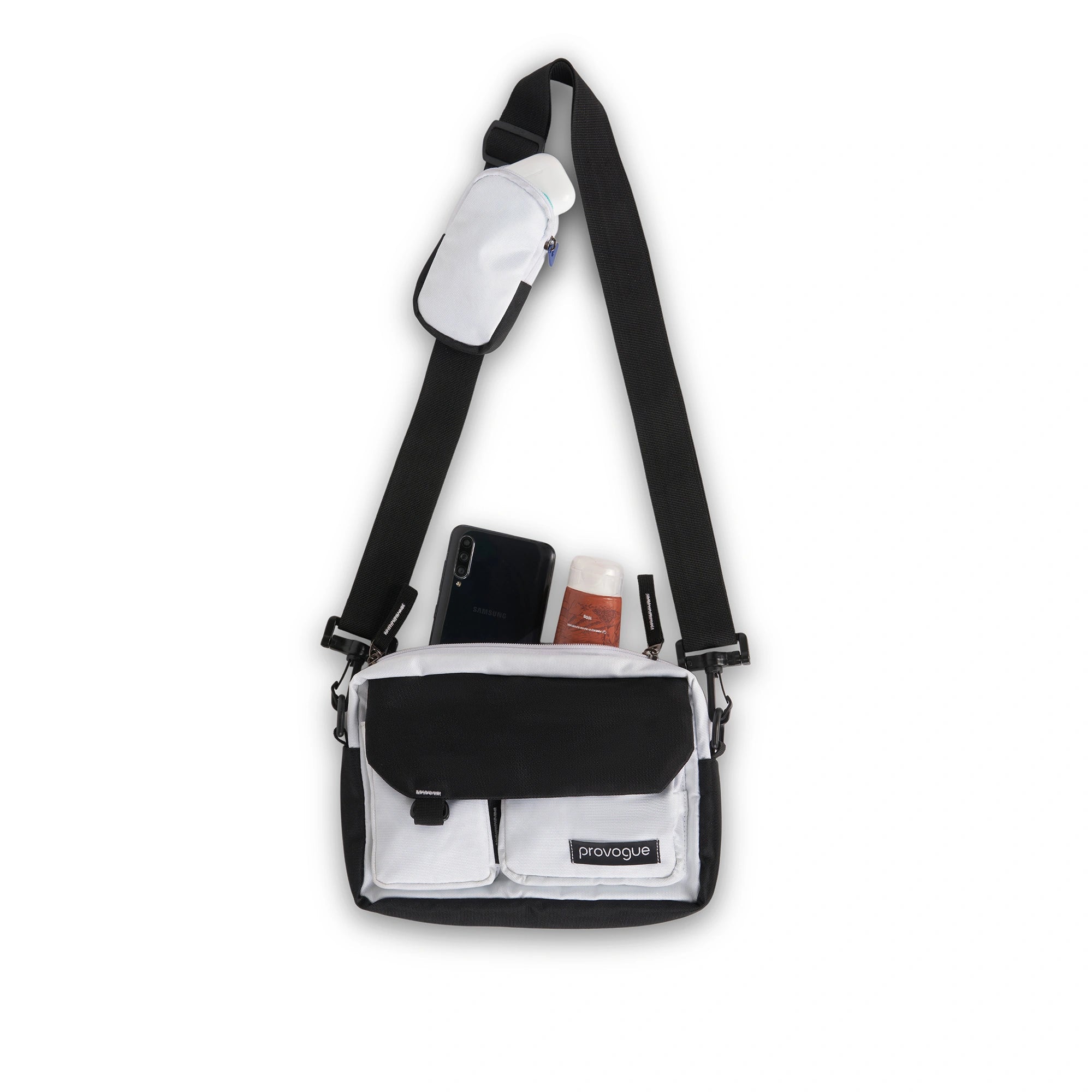 Flux Crossbody Sling Bag Stone White