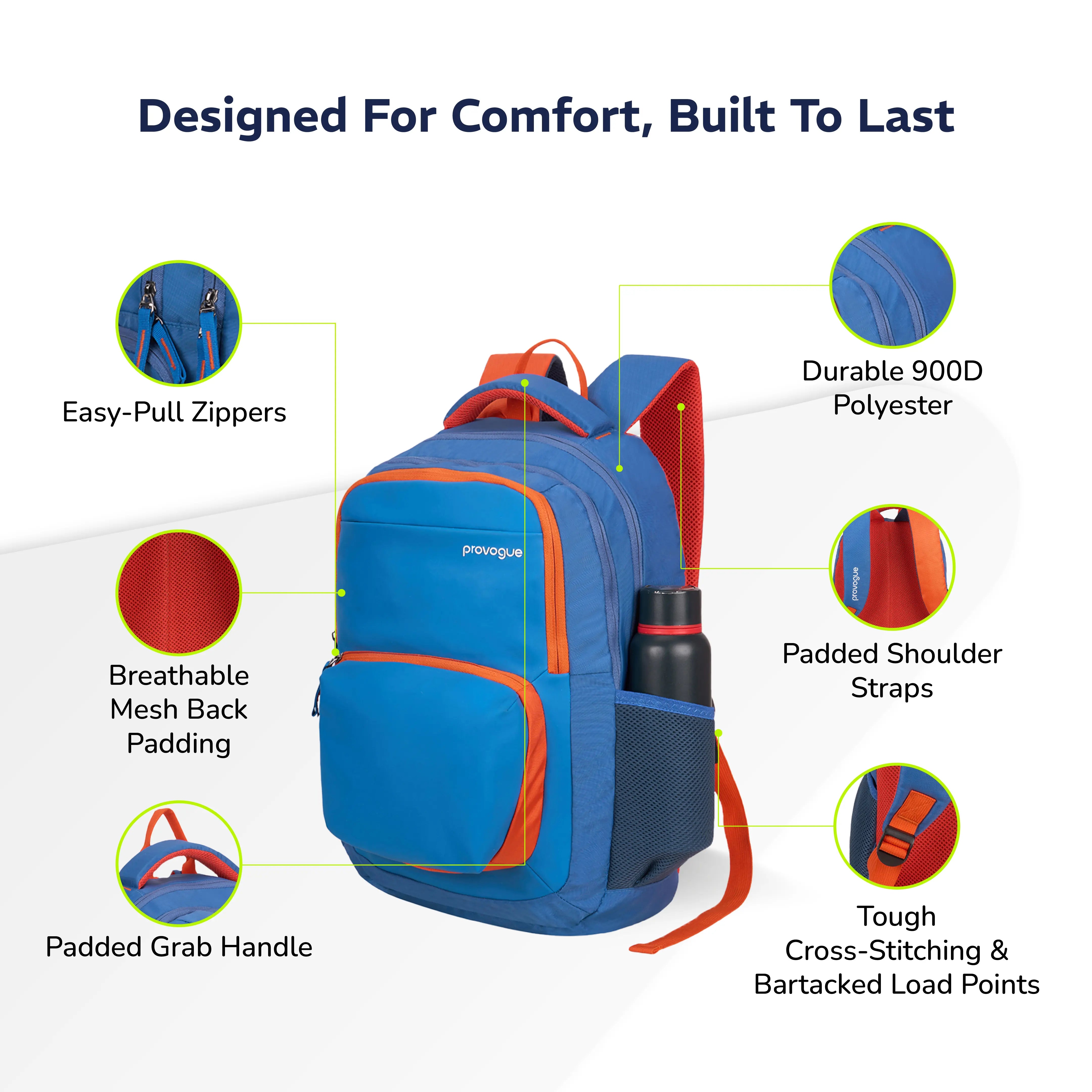 Pacer Smart Laptop Bag 35L
