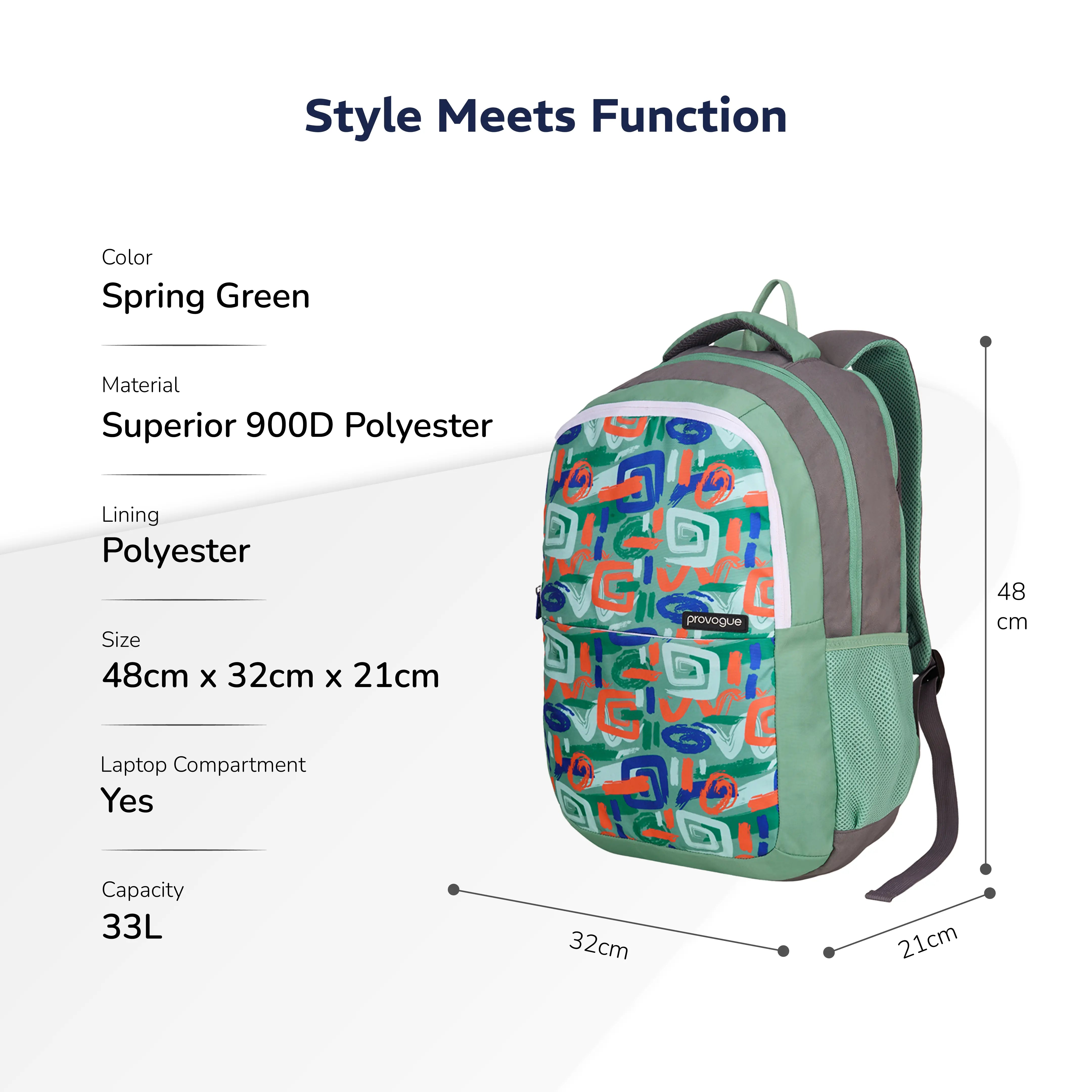 Buy Vortex EasyGo Backpack For School | Provogue
