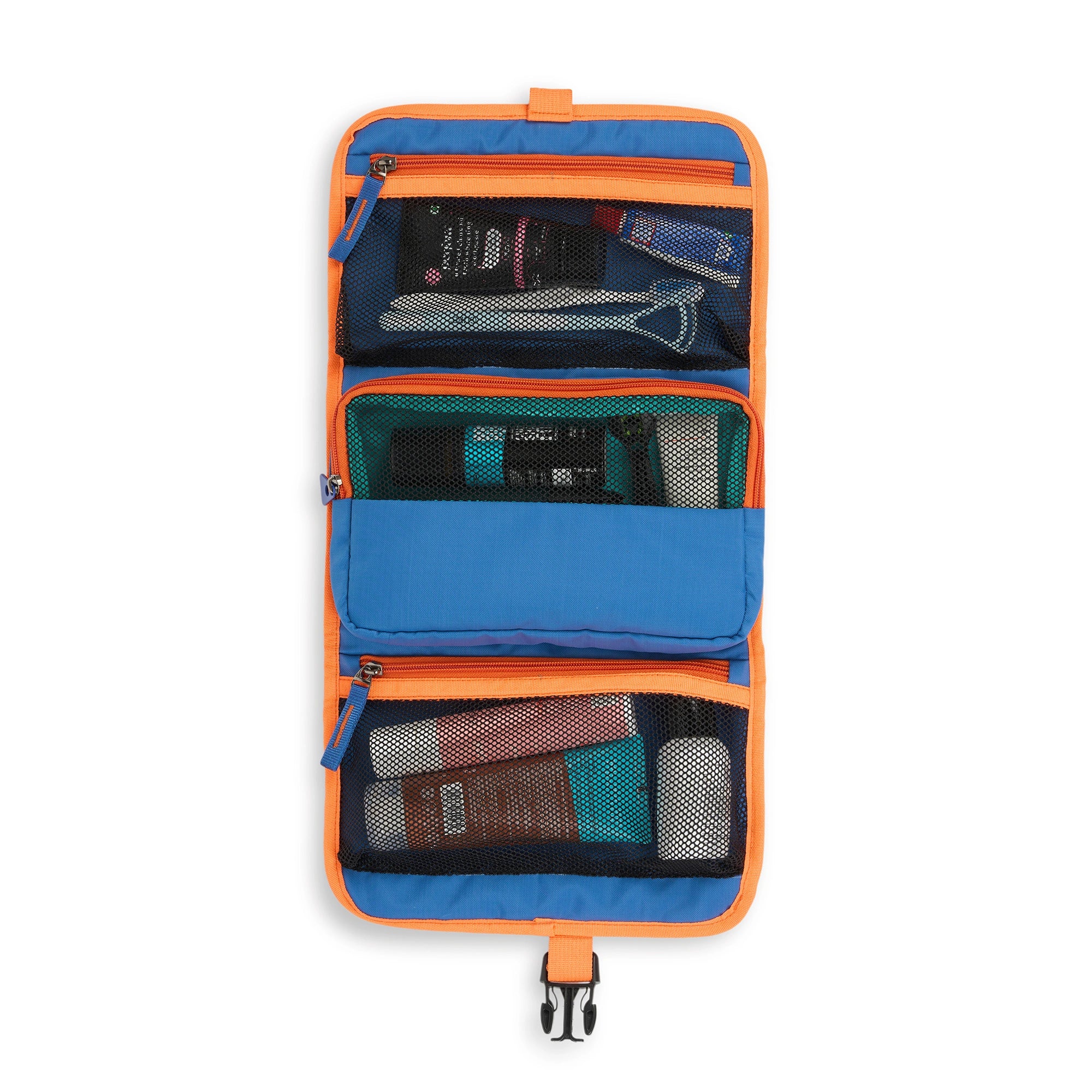 TriFold Toiletry Kit Electric Blue