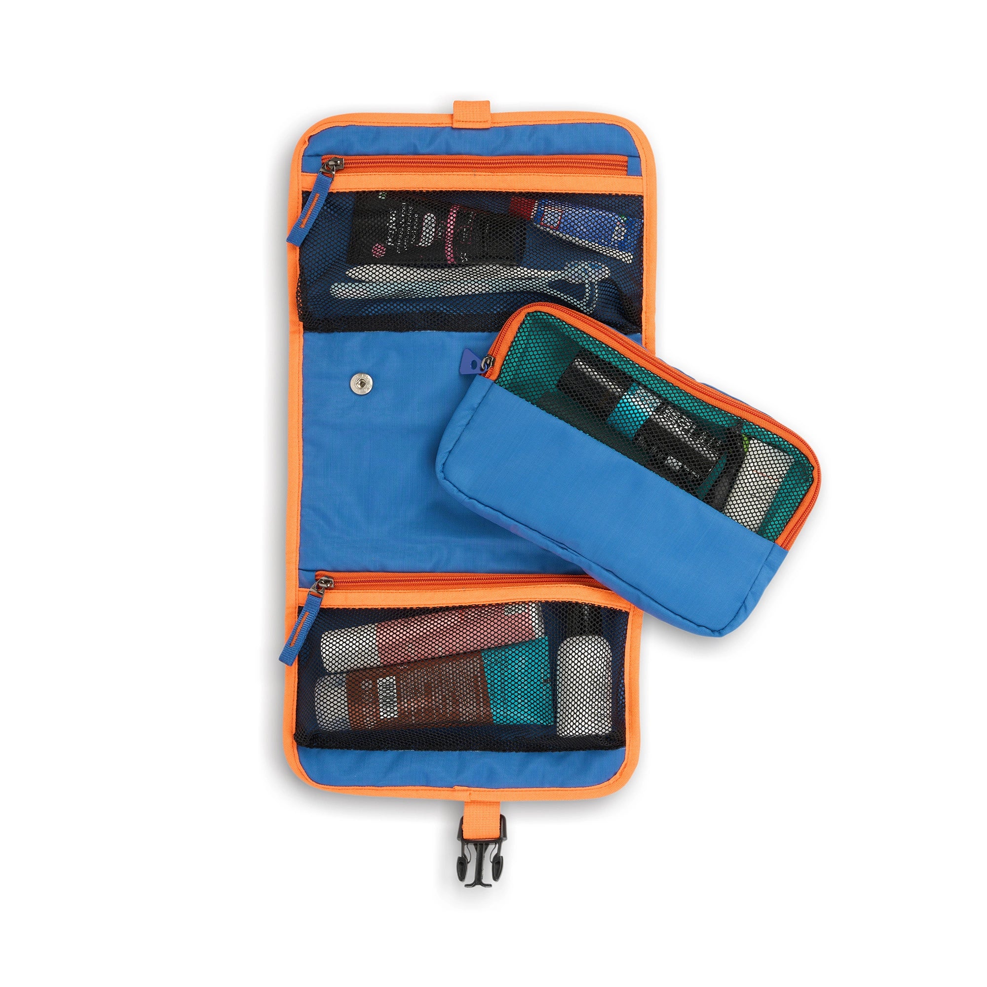 TriFold Toiletry Kit Electric Blue