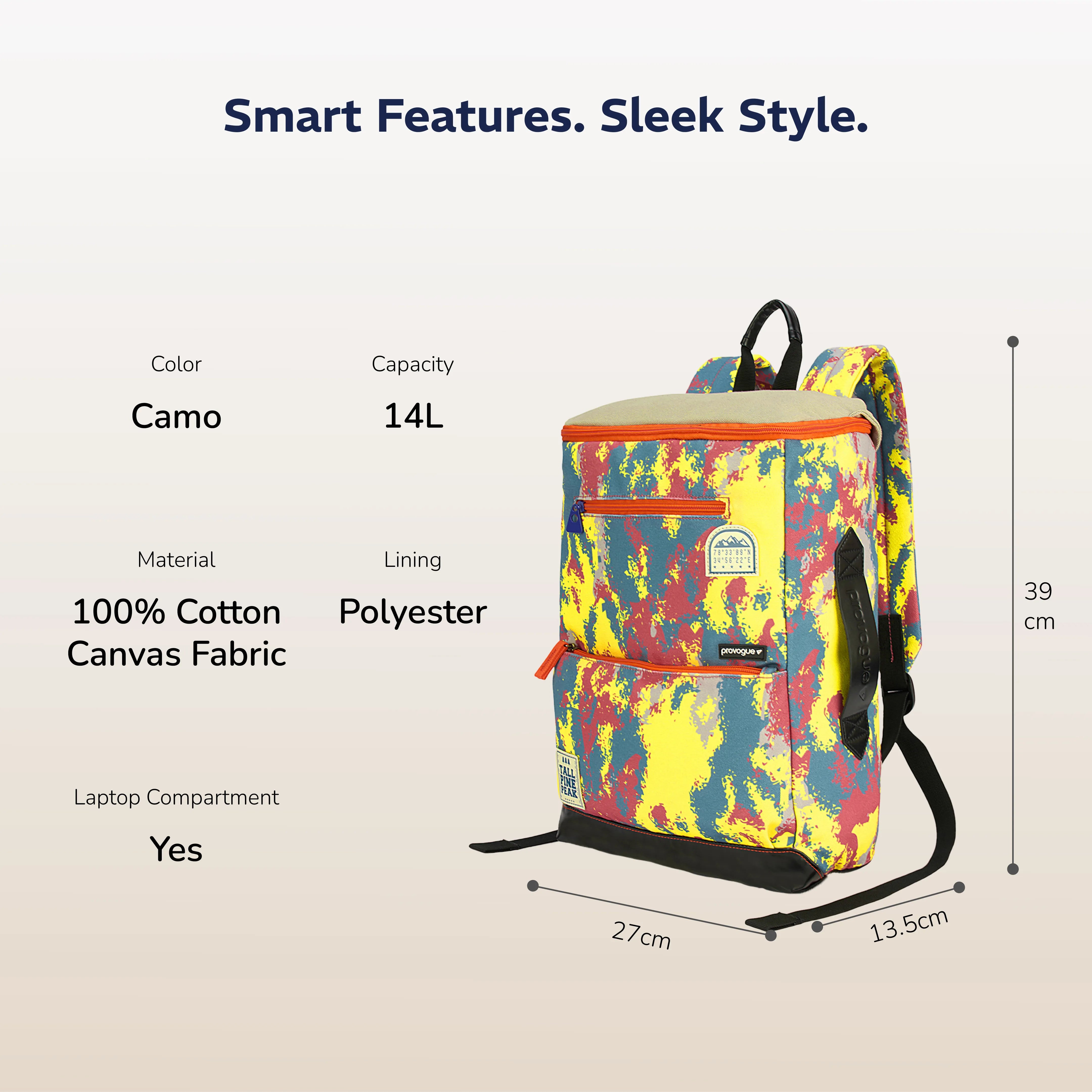 Cavo Pro 14L Backpack (Camo)