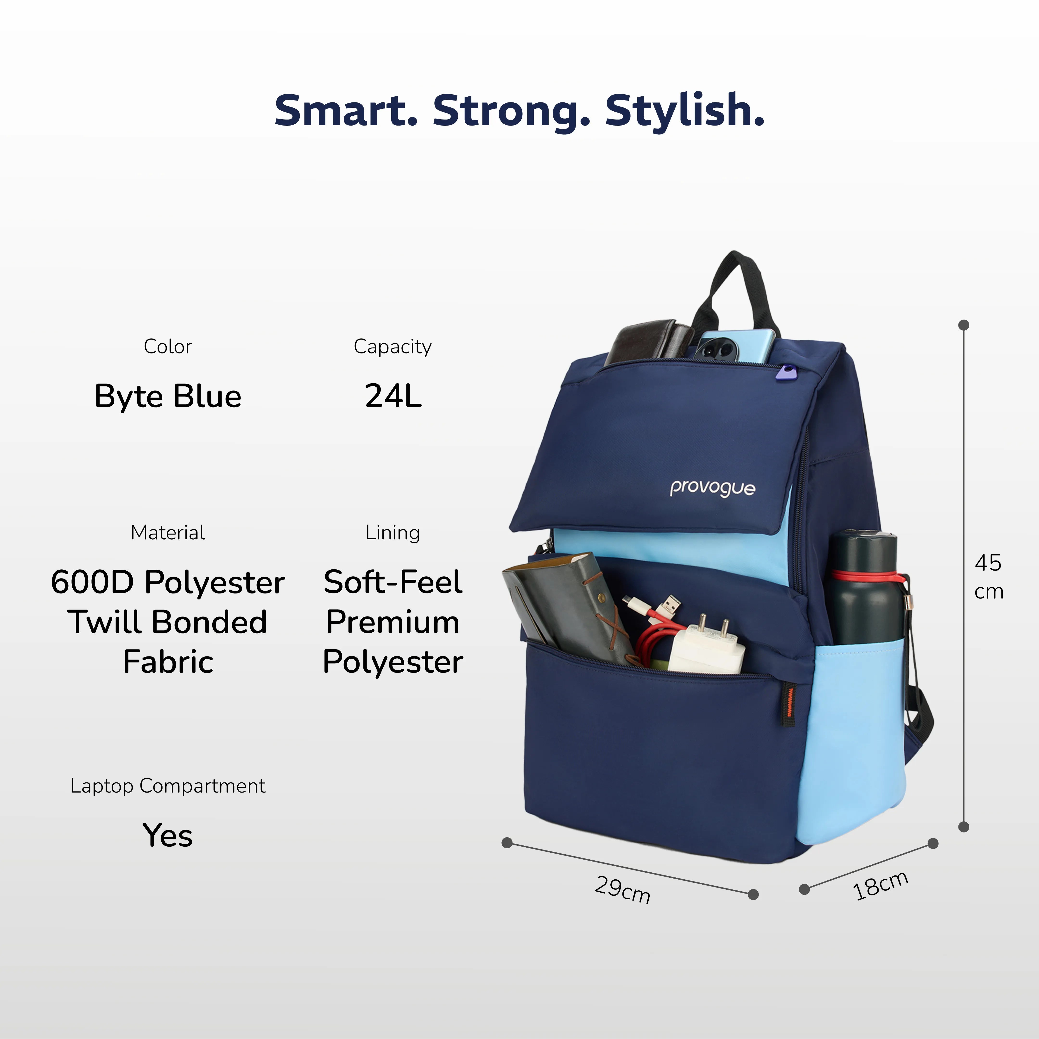 Plyn 24L Backpack (Byte Blue)