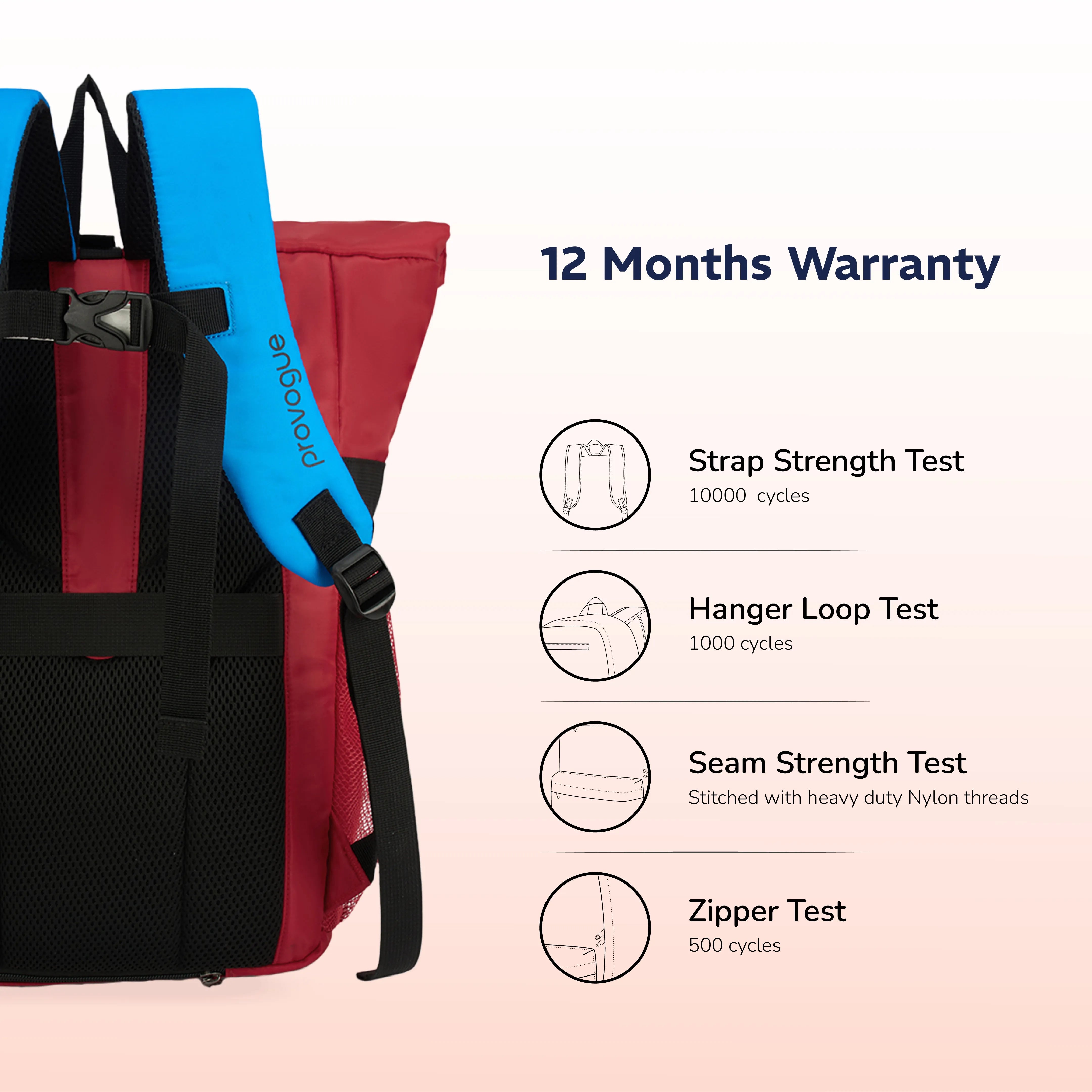 Vaulta 35L Backpack (Rage Red)