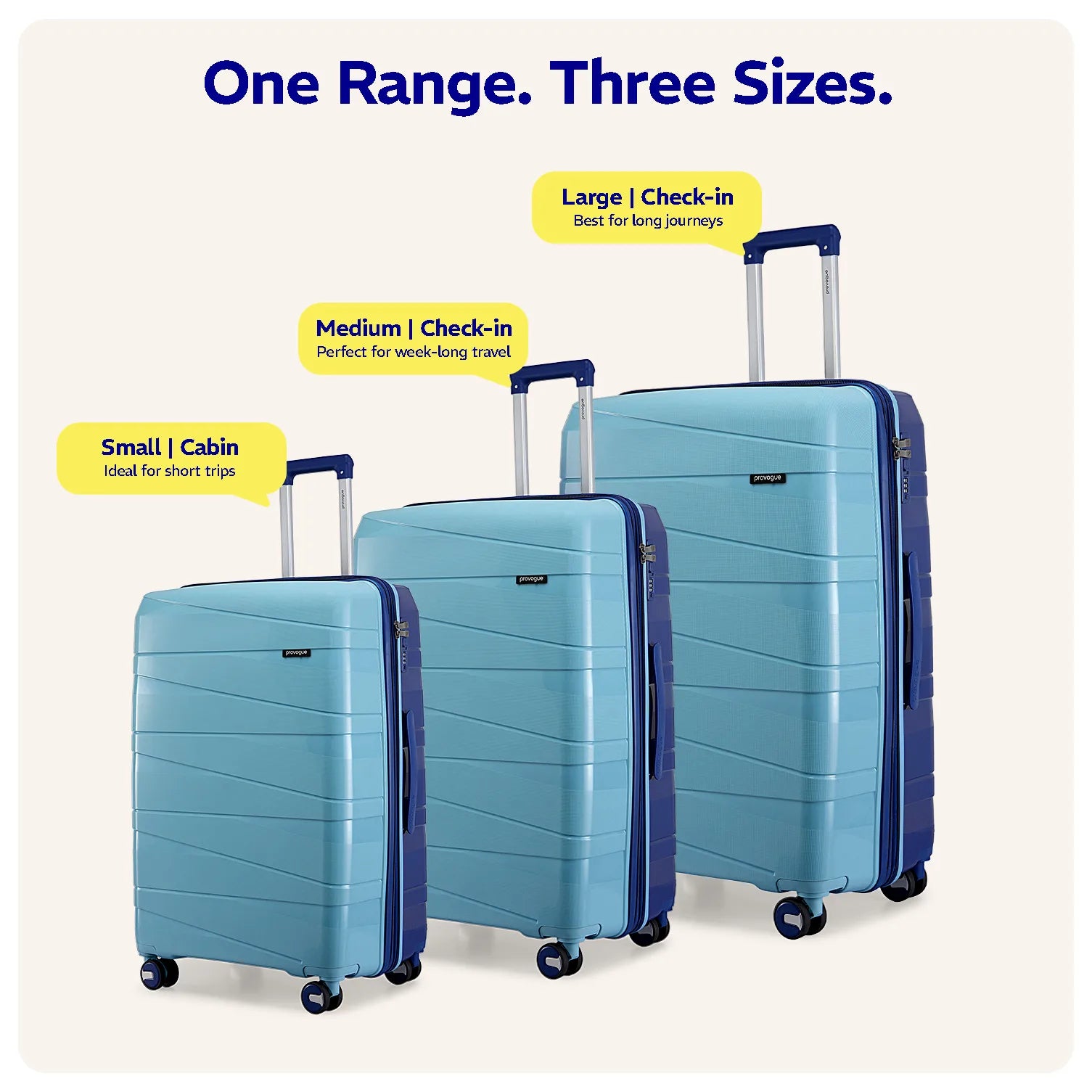 Provogue Azure set of 2 (Small and Medium)